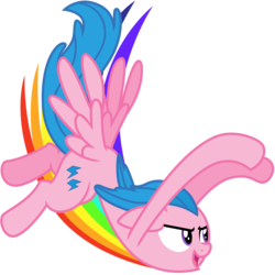 Size: 3000x3000 | Tagged: safe, artist:sunley, firefly, pegasus, pony, g1, g4, female, flying, g1 to g4, generation leap, mare, rainbow trail, simple background, solo, speed trail, transparent background, vector