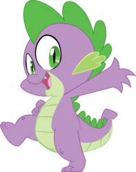 Size: 649x824 | Tagged: safe, spike, dragon, g4, male, simple background, solo, spike-replies, transparent background