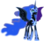 Size: 5182x4906 | Tagged: safe, artist:vector-brony, nightmare moon, alicorn, pony, g4, my little pony: friendship is magic, princess twilight sparkle (episode), absurd resolution, female, simple background, solo, transparent background, vector