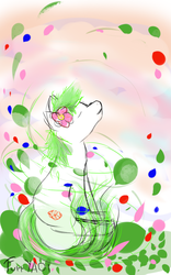 Size: 500x800 | Tagged: safe, artist:scouthiro, oc, oc only, flower, god, nature, spirit