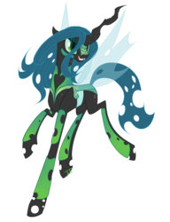Size: 1500x1949 | Tagged: safe, artist:jazzybrony, queen chrysalis, changeling, changeling queen, g4, armor, female, solo
