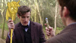 Size: 1280x720 | Tagged: safe, twilight sparkle, g4, princess twilight sparkle (episode), blazer, bowtie, cashmere, clothes, david tennant, day of the doctor, doctor who, eleventh doctor, frock coat, matt smith, meme, pinstripe, shirt, sonic screwdriver, tenth doctor, twilight scepter, waistcoat