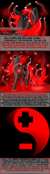 Size: 1024x3499 | Tagged: safe, artist:firefanatic, oc, oc only, oc:redblak, alicorn, pony, donut steel, tumblr