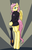 Size: 1893x2937 | Tagged: safe, artist:vicmanone, fluttershy, pegasus, semi-anthro, g4, bipedal, crossover, female, parasoul, skullgirls, solo, umbrella