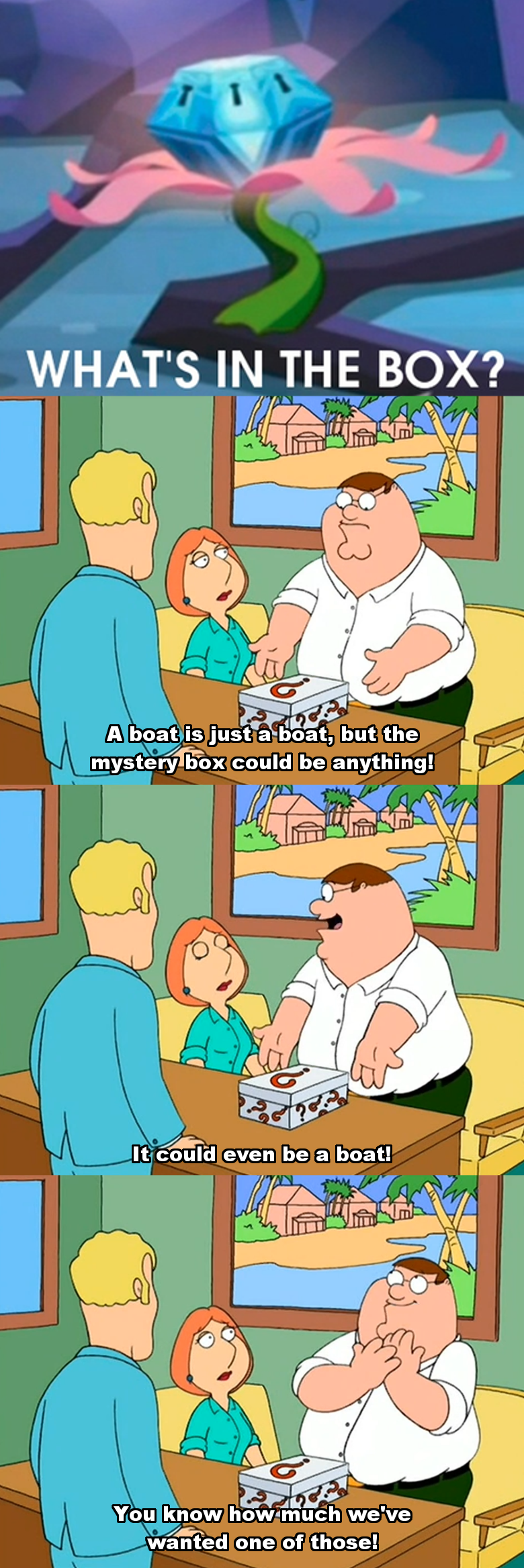 Family Guy Mystery Box Meme - Meme Walls