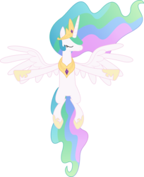Size: 7806x9555 | Tagged: safe, artist:racefox, princess celestia, pony, g4, absurd resolution, female, mare, simple background, solo, transparent background, vector