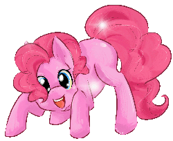 Size: 978x799 | Tagged: safe, artist:cnat, pinkie pie, g4, animated, female, solo