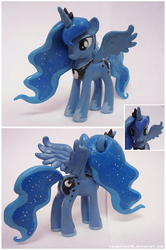 Size: 662x1000 | Tagged: safe, artist:sophiesplushies, princess luna, g4, customized toy, female, solo