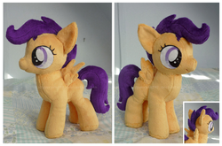 Size: 900x595 | Tagged: safe, artist:sophiesplushies, scootaloo, g4, irl, photo, plushie