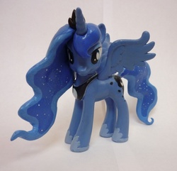 Size: 800x771 | Tagged: safe, artist:sophiesplushies, princess luna, g4, customized toy, female, solo