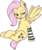 Size: 358x428 | Tagged: safe, artist:lulubell, fluttershy, pegasus, pony, g4, alternate cutie mark, alternate hairstyle, blood, ear piercing, emoshy, female, helix piercing, lidded eyes, looking back, nosebleed, piercing, simple background, solo, transparent background, wings