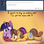 Size: 1280x1280 | Tagged: safe, artist:nekocrispy, caramel, twilight sparkle, pony, g4, :t, book, butt fetish, butts, duo, female, leaning, male, prone, pygophilia, reading, ship:caralight, shipping, squishy cheeks, straight, tumblr, underhoof