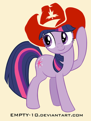 Size: 900x1200 | Tagged: safe, artist:empty-10, twilight sparkle, pony, g4, female, hat, maple leaf, palindrome get, solo