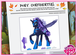 Size: 720x531 | Tagged: safe, nightmare moon, g4, female, pony confidential, solo, toy