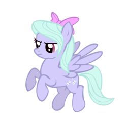 Size: 1500x1372 | Tagged: safe, artist:serginh, flitter, pegasus, pony, g4, bow, female, mare, simple background, solo, transparent background, vector
