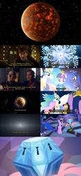 Size: 1280x2764 | Tagged: safe, twilight sparkle, alicorn, pony, g4, princess twilight sparkle (episode), chest of harmony, day of the doctor, doctor who, female, gallifrey, gallifrey falls no more, mare, tenth doctor, twilight sparkle (alicorn)