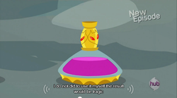 Size: 640x355 | Tagged: safe, screencap, g4, princess twilight sparkle (episode), flashback potion, meme, youtube caption