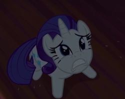 Size: 669x526 | Tagged: safe, screencap, rarity, castle mane-ia, g4, female, frown, solo