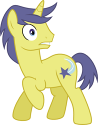 Size: 454x579 | Tagged: safe, artist:chainchomp2, comet tail, pony, unicorn, g4, princess twilight sparkle (episode), .svg available, background pony, looking back, male, raised hoof, simple background, solo, stallion, transparent background, vector