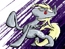 Size: 1600x1200 | Tagged: safe, artist:nocturnalmeteor, derpy hooves, pegasus, pony, g4, female, mare, solo