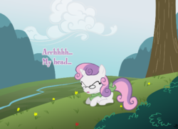 Size: 550x400 | Tagged: safe, sweetie belle, g4, ask, female, hello-sweetie-belle, solo