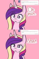 Size: 1280x1920 | Tagged: safe, artist:sugarberry, princess cadance, g4, princess twilight sparkle (episode), ask-cadance, comic, female, solo, tumblr