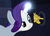 Size: 1377x987 | Tagged: safe, rarity, twilight sparkle, castle mane-ia, g4, princess twilight sparkle (episode), season 4, female, hole, magic, meme, solo, twilight scepter