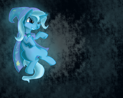 Size: 1280x1024 | Tagged: safe, artist:morbidfeline, trixie, pony, unicorn, g4, female, mare, solo