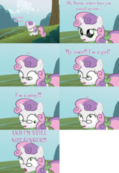 Size: 1100x1600 | Tagged: safe, sweetie belle, g4, doctor who, glasses, hello-sweetie-belle