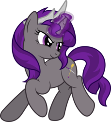 Size: 874x956 | Tagged: safe, artist:myth chaser, oc, oc only, oc:queen ashra, pony, unicorn, crown, eyelashes, horn, magic, simple background, smiling, solo, tiara, transparent background, vector