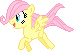 Size: 74x52 | Tagged: safe, artist:seahawk270, fluttershy, pegasus, pony, g4, female, filly, filly fluttershy, gif, non-animated gif, pixel art, simple background, solo, transparent background, younger