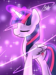 Size: 1280x1707 | Tagged: safe, artist:wishdream, twilight sparkle, alicorn, pony, g4, female, solo, twilight sparkle (alicorn)