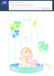 Size: 479x668 | Tagged: safe, fluttershy, g4, cage, female, kidnapped, lolitashy, solo, tumblr