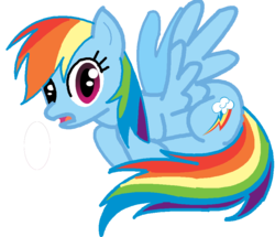 Size: 900x775 | Tagged: safe, artist:megasupertacoman-yt, rainbow dash, g4, female, solo