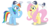 Size: 5861x3000 | Tagged: safe, artist:masem, angel bunny, fluttershy, rainbow dash, g4, absurd resolution, baseball cap, blowing, blowing whistle, coach angel bunny, coach fluttershy, coach rainbow dash, gym teacher fluttershy, gym teacher rainbow dash, hat, puffy cheeks, rainblow dash, rainbow dashs coaching whistle, simple background, that bunny sure does love whistles, that pony sure does love whistles, transparent background, vector, whistle