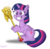 Size: 901x887 | Tagged: safe, artist:scobionicle99, twilight sparkle, alicorn, pony, g4, my little pony: friendship is magic, princess twilight sparkle (episode), female, mare, simple background, solo, transparent background, twilight scepter, twilight sparkle (alicorn)