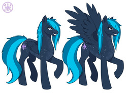 Size: 1155x850 | Tagged: safe, artist:ask-night-sky, oc, oc only, pegasus, pony, solo
