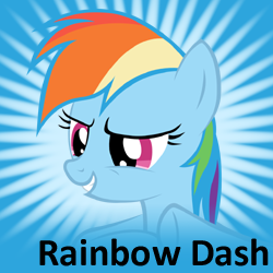 Size: 250x250 | Tagged: safe, artist:klaifferon, rainbow dash, g4, female, meta, solo, spoilered image joke