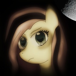 Size: 502x502 | Tagged: safe, artist:mima-san, fluttershy, g4, emoshy, female, solo