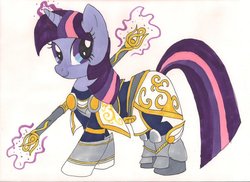 Size: 900x654 | Tagged: safe, artist:xarazel, twilight sparkle, g4, female, league of legends, lux, solo