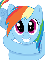 Size: 720x960 | Tagged: safe, artist:turbowind, rainbow dash, g4, female, solo