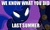 Size: 500x303 | Tagged: safe, edit, edited screencap, screencap, princess luna, twilight sparkle, g4, luna eclipsed, angry, clothes, costume, duo, i know what you did last summer, image macro, meme, nightmare night costume, quote, star swirl the bearded costume