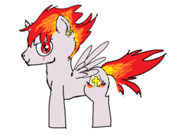 Size: 702x539 | Tagged: safe, artist:pigs-dont-fly, oc, oc only, alicorn, pony, alicorn oc, penance, solo