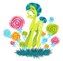 Size: 1152x1116 | Tagged: safe, artist:needsmoarg4, tootsie, earth pony, pony, g1, g4, female, g1 to g4, generation leap, lollipop, mare, simple background, solo, white background