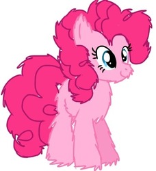 Size: 374x410 | Tagged: safe, artist:magicianpinkiepegasus, pinkie pie, g4, female, fluffy, solo, tumblr