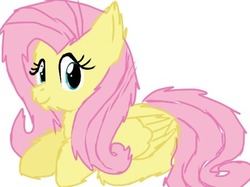 Size: 453x338 | Tagged: safe, artist:magicianpinkiepegasus, fluttershy, g4, female, fluffy, solo