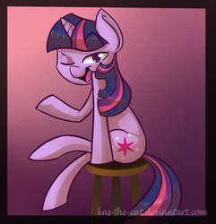 Size: 878x911 | Tagged: safe, artist:kas-the-cat, twilight sparkle, g4, female, solo