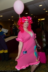 Size: 1365x2048 | Tagged: artist needed, safe, pinkie pie, human, g4, balloon, cosplay, irl, irl human, nan desu kan, nan desu kan 2013, ndk, photo, solo