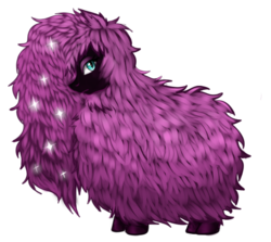 Size: 626x559 | Tagged: safe, artist:themisdolorous, oc, oc only, oc:fluffle puff, corrupted, nightmare puff, nightmarified, simple background, solo, transparent background, xk-class end-of-the-world scenario