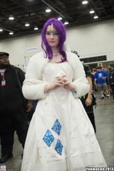 Size: 1365x2048 | Tagged: artist needed, safe, artist:masterofsmiles, rarity, human, g4, 2013, convention, cosplay, irl, irl human, photo, youmacon, youmacon 2013